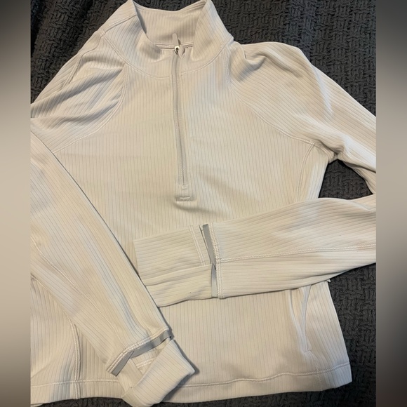 Lululemon Ribbed Rulu Half-Zip - Picture 7 of 8